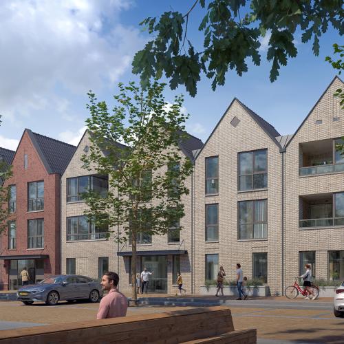 Exterieurimpressie Raadhuisplein